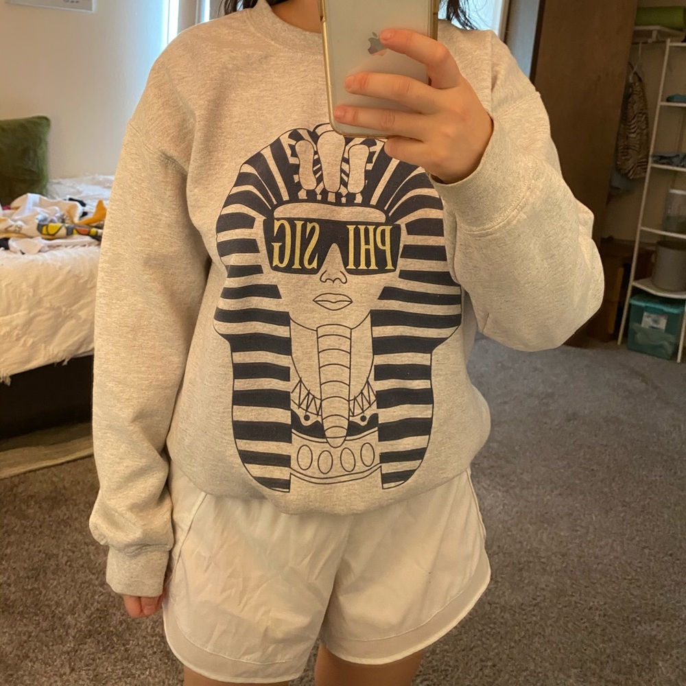 Phi sigma sigma phi sig crewneck